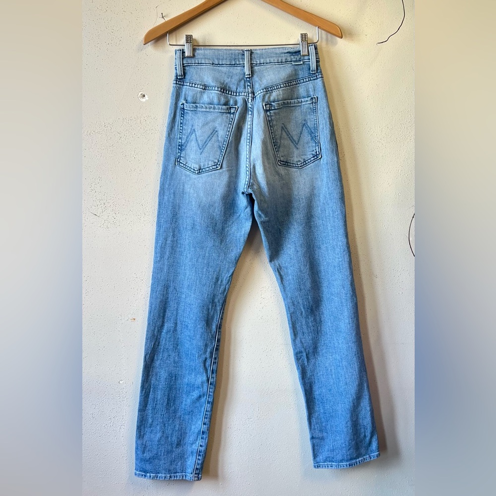 MOTHER High Rise Women Jeans - Light Blue